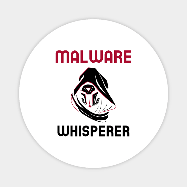 Shadow Malware Whisperer Cybersecurity Magnet by OldCamp